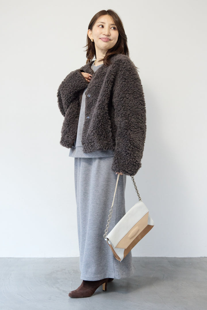 ボアショートジャケット