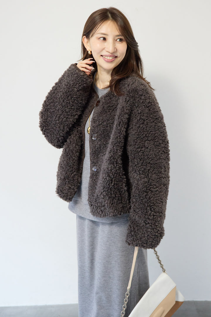 ボアショートジャケット