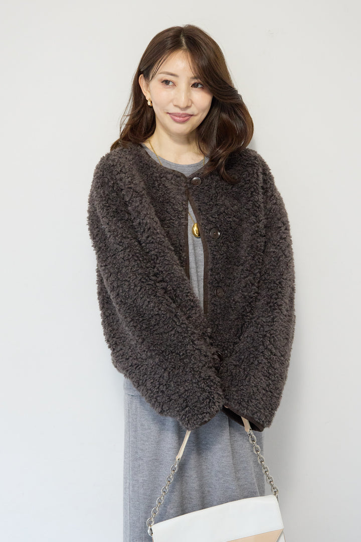 ボアショートジャケット