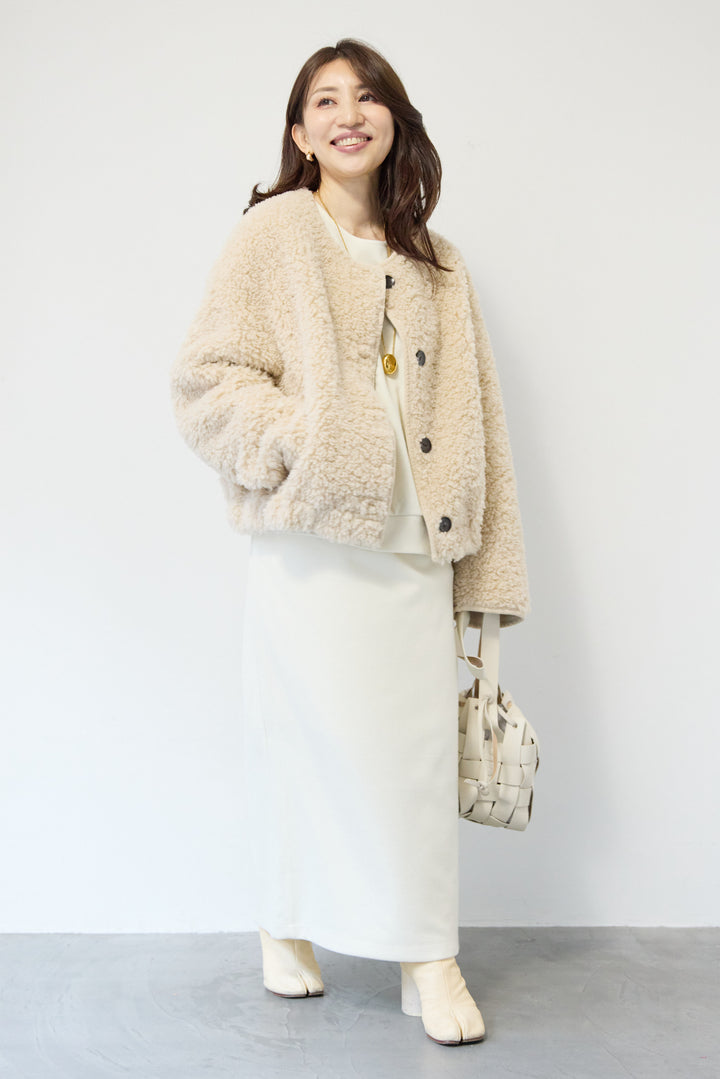 ボアショートジャケット