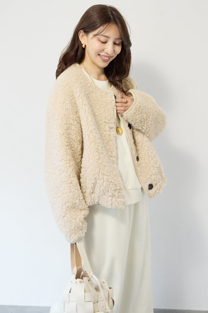 ボアショートジャケット