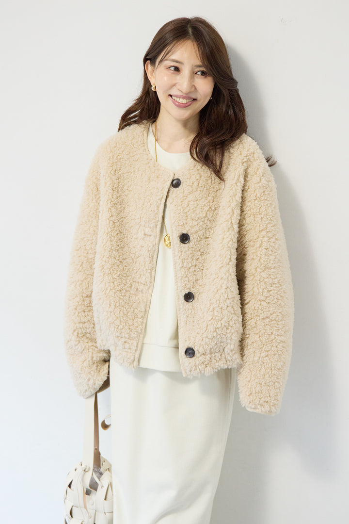 ボアショートジャケット