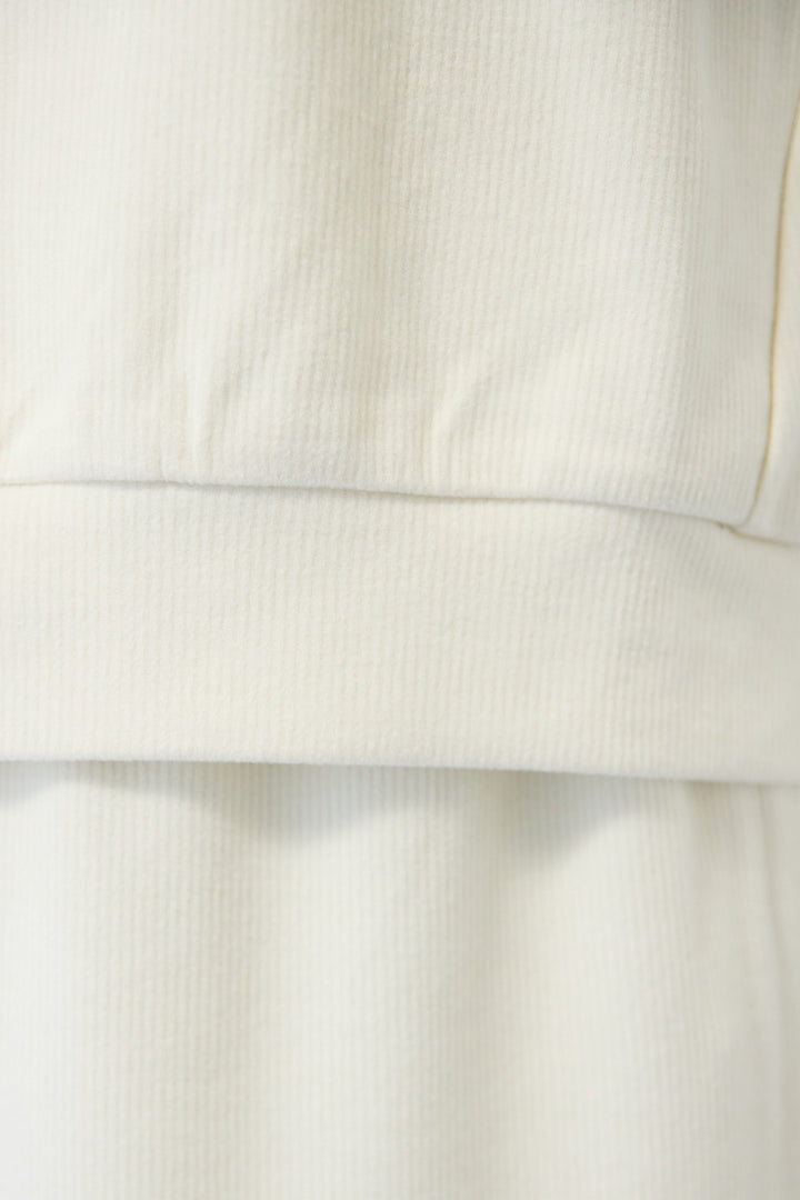 [SET]ニットコーデュロイプルオーバー+ニットコーデュロイストレートスカート(2set)