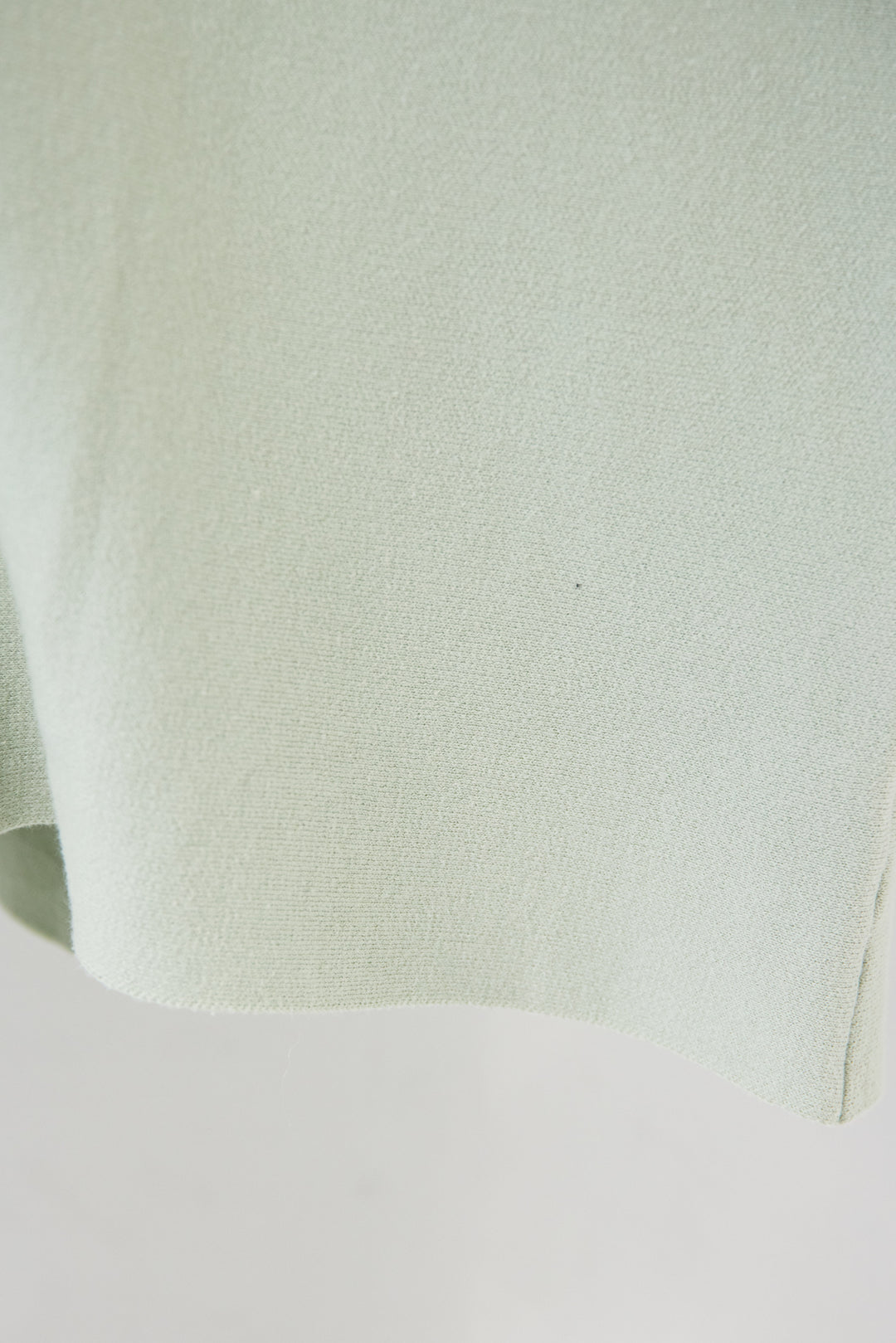 ウォッシャブルポンチョニット