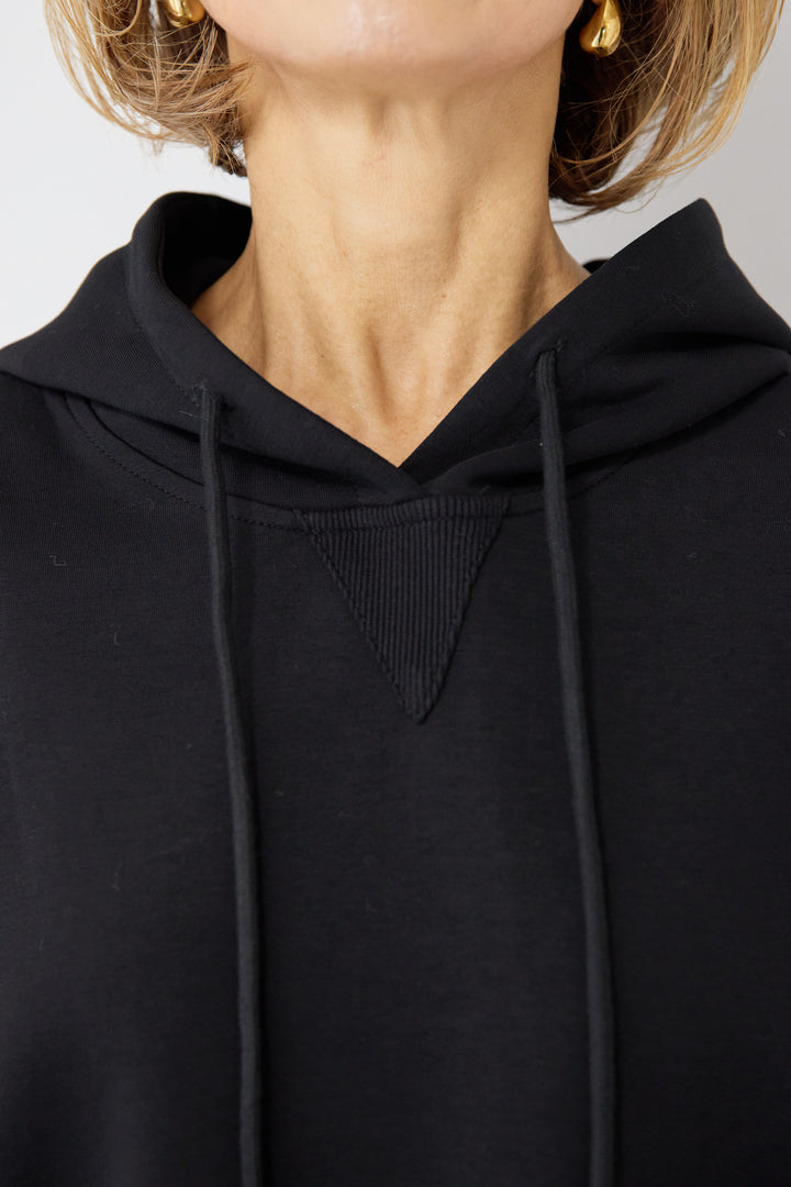 [SET]ダメージヘムデザインフーディ+チュールギャザースカート(2set)