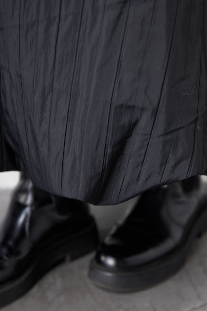 [SET]ロールエッジタートルニット+中綿エアリーバルーンスカート(2set)