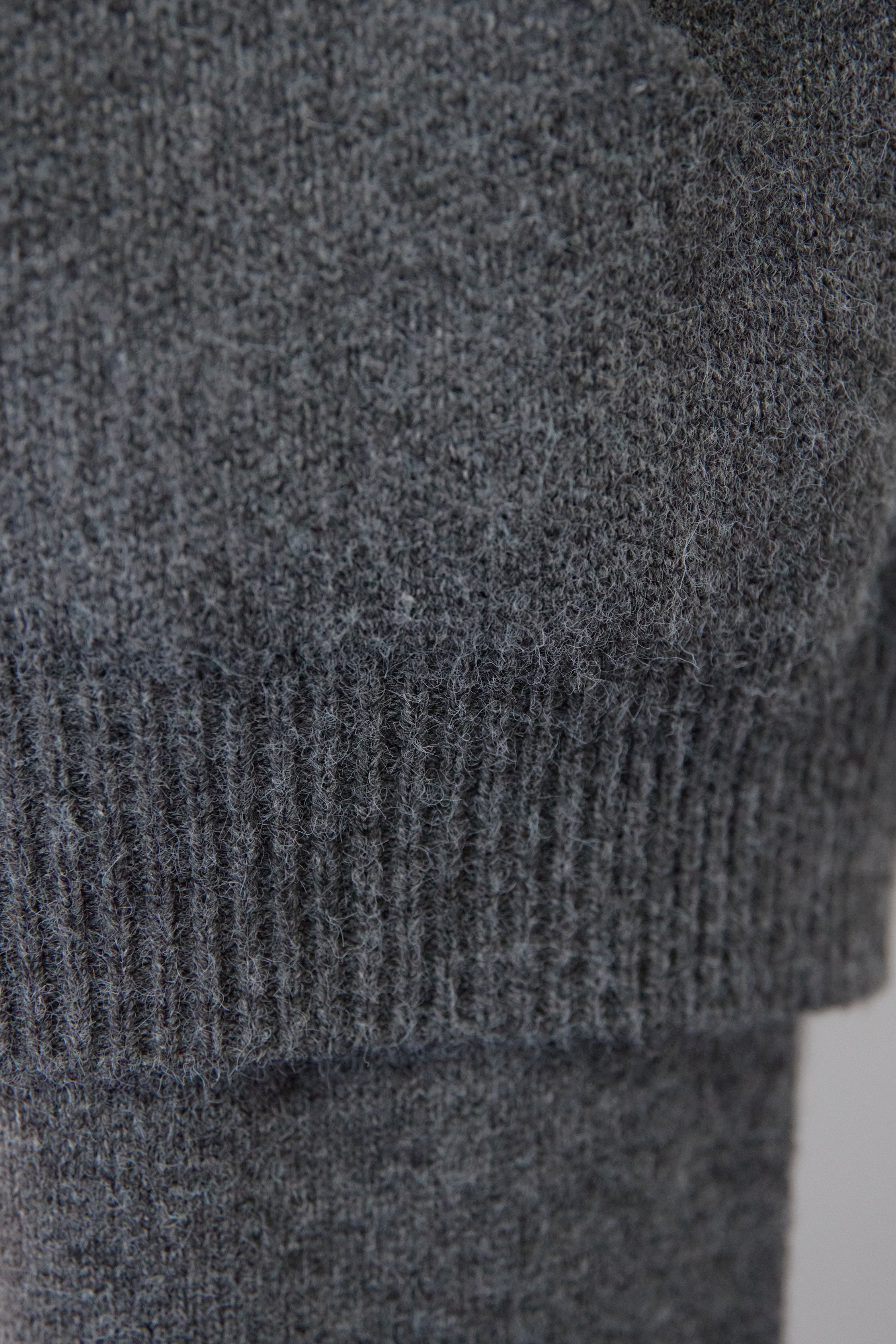 ファーフードジップニットパーカーセットアップ – plusotoha