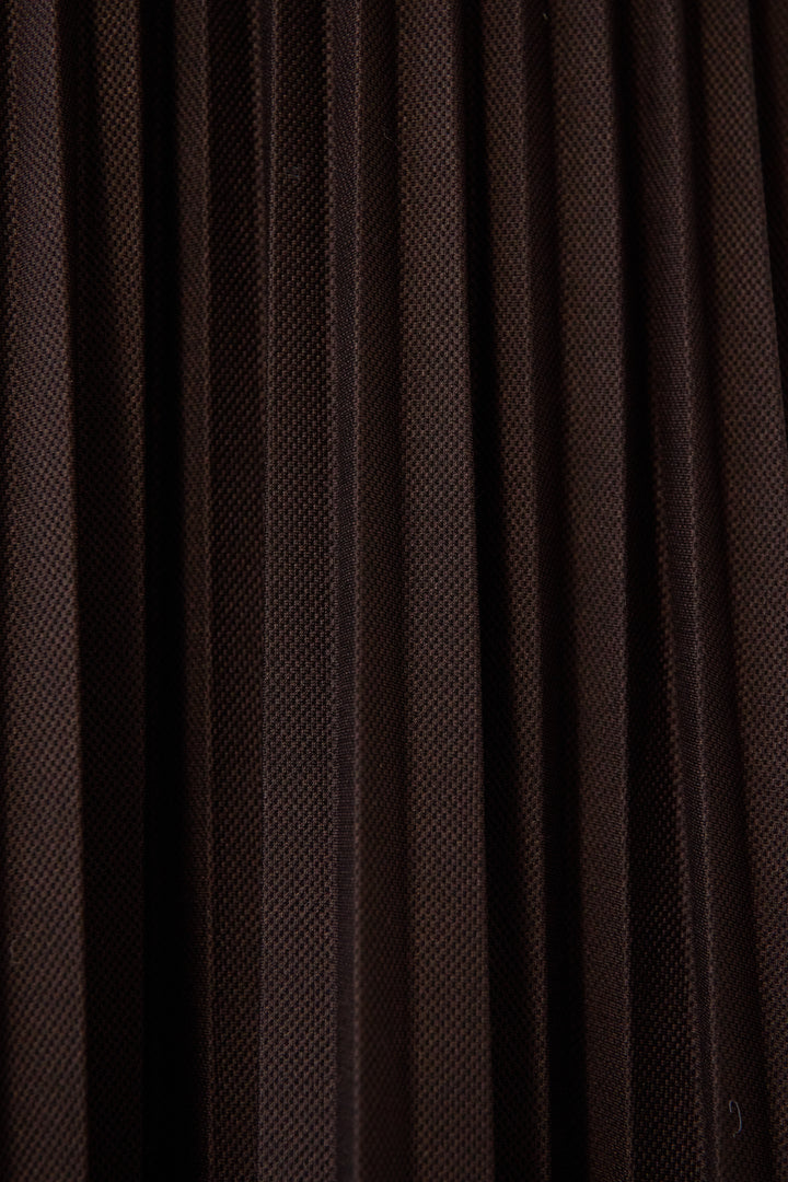 ウエストゴム ロングプリーツスカート