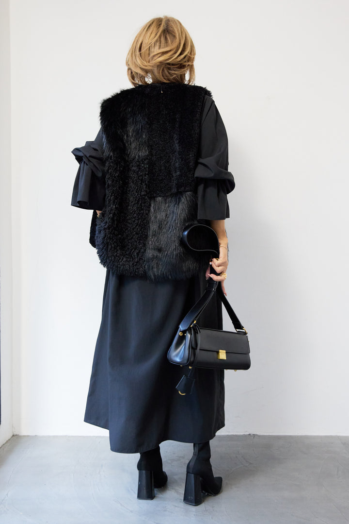 異素材切替ファーベスト