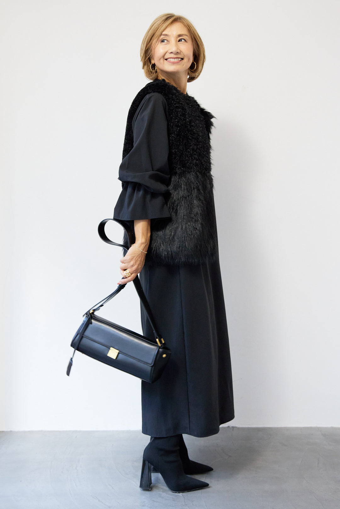 異素材切替ファーベスト