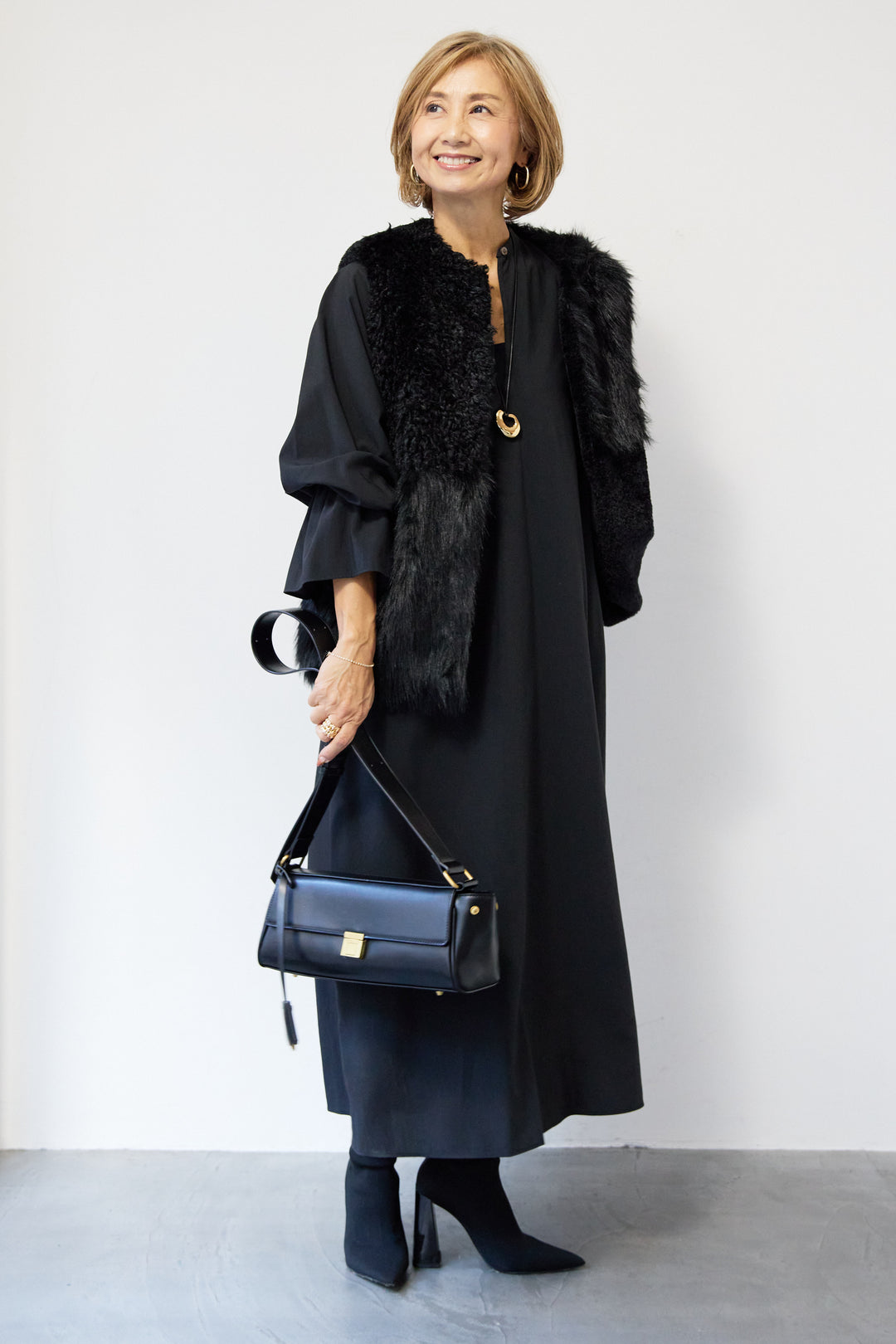 異素材切替ファーベスト