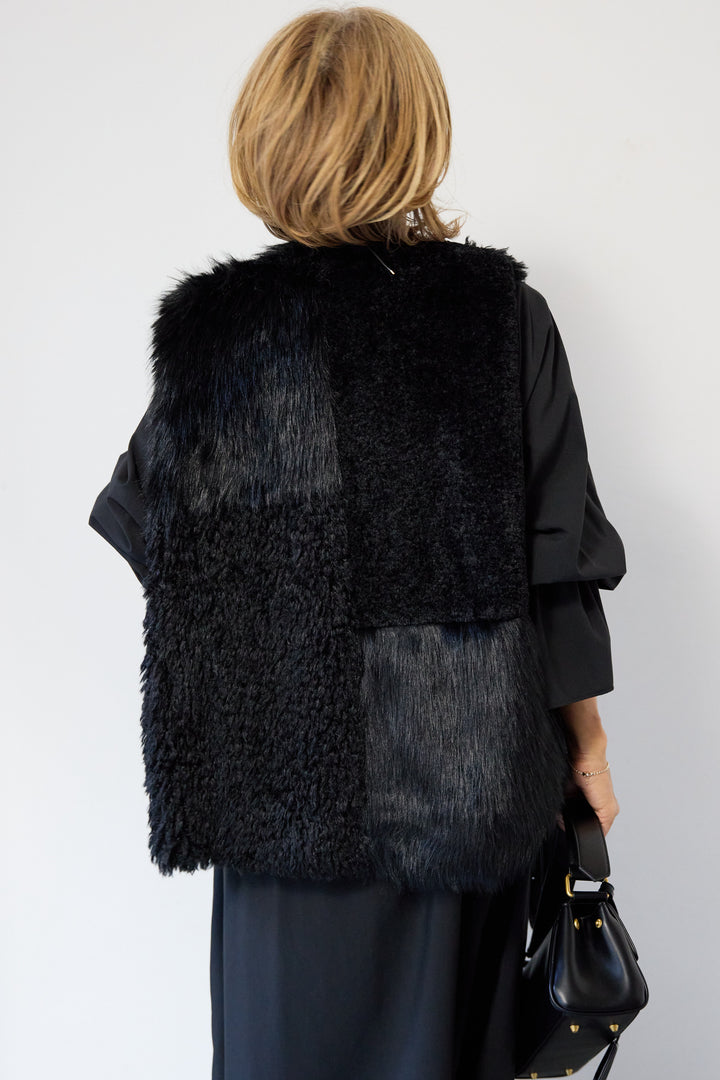 異素材切替ファーベスト