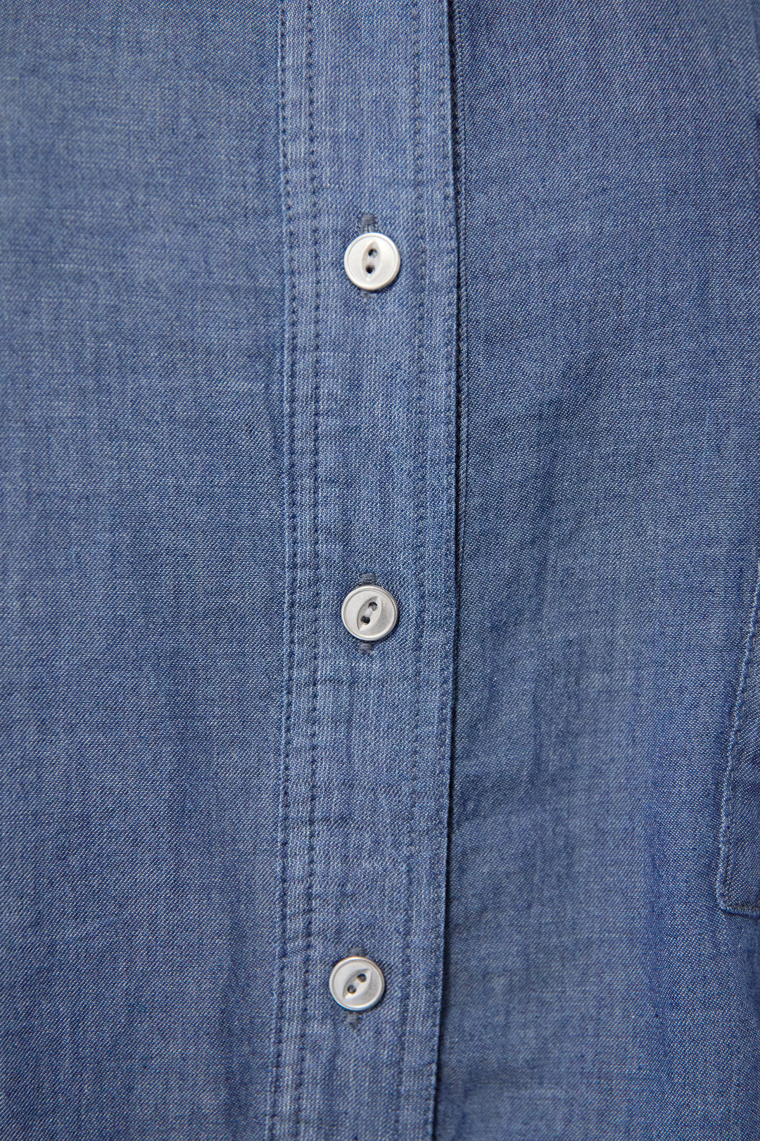 [SET]シアーデニムシャツ+ランダムタックスカート(2set)