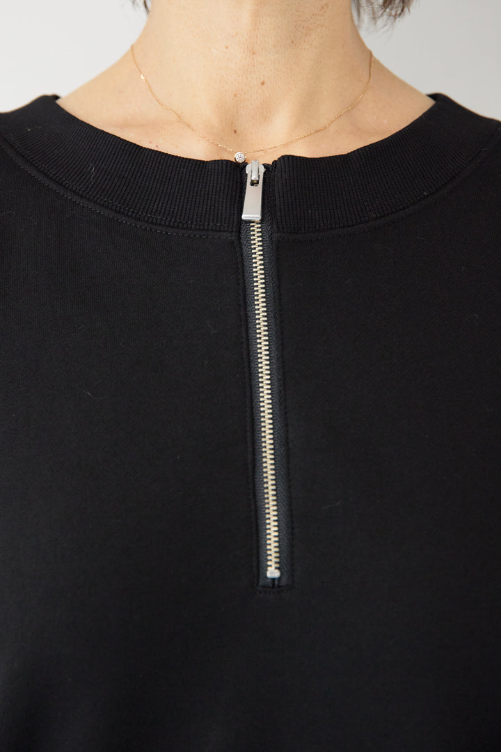 ハーフジップドッキングワンピース