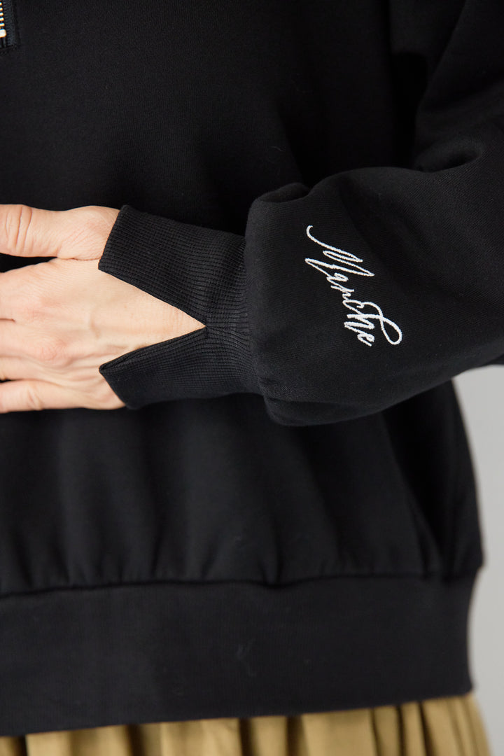 ハーフジップドッキングワンピース