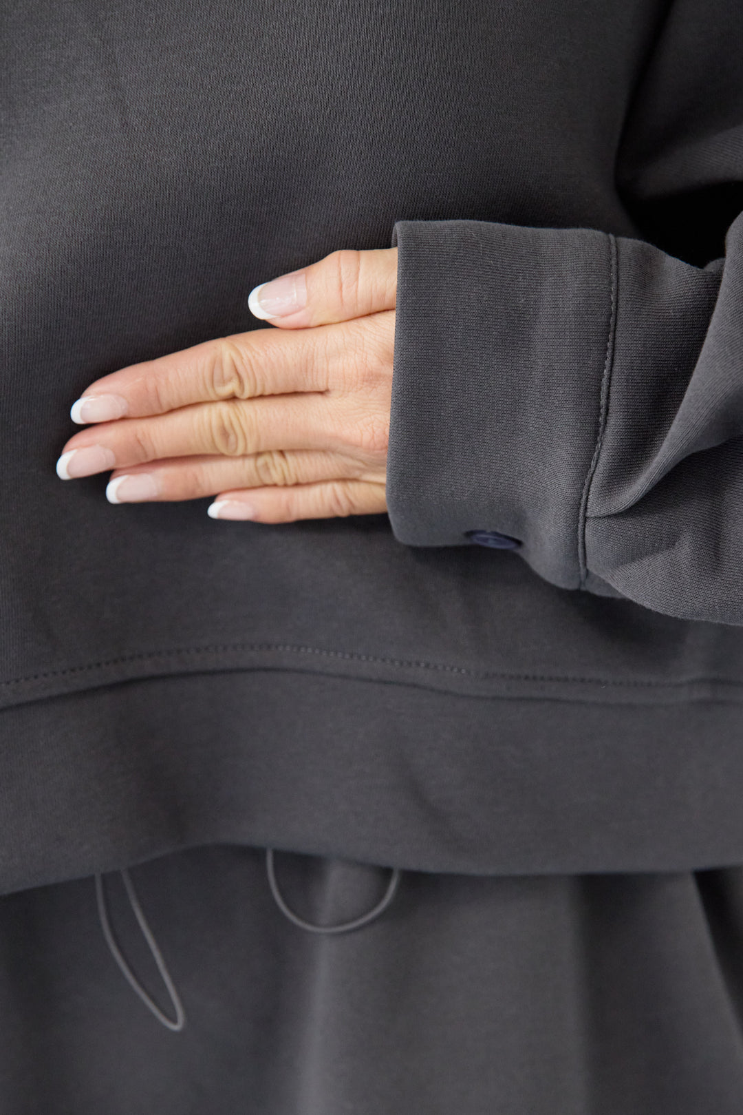 スウェットドッキングワンピース