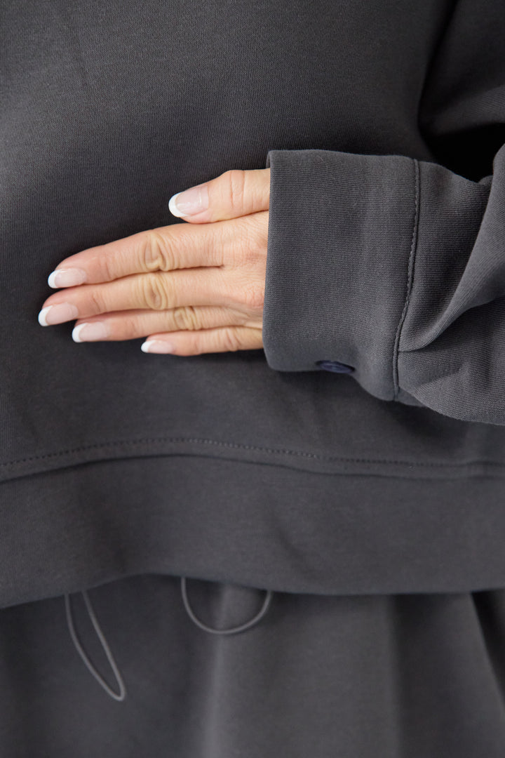 スウェットドッキングワンピース