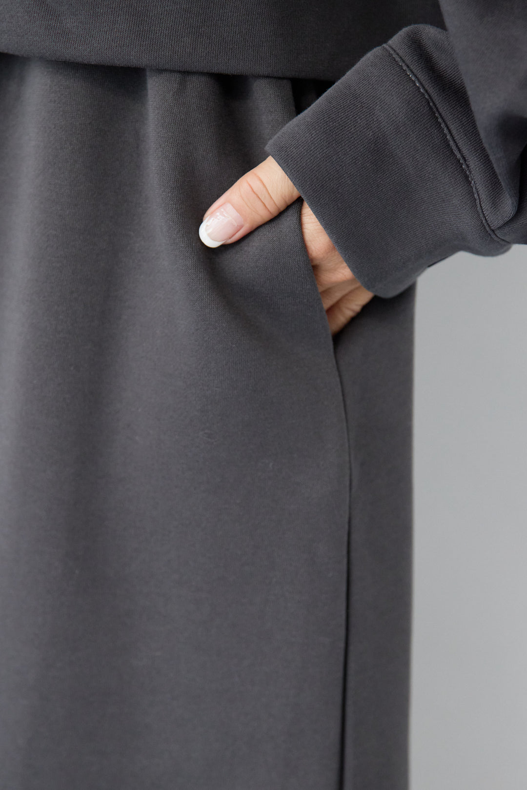 スウェットドッキングワンピース