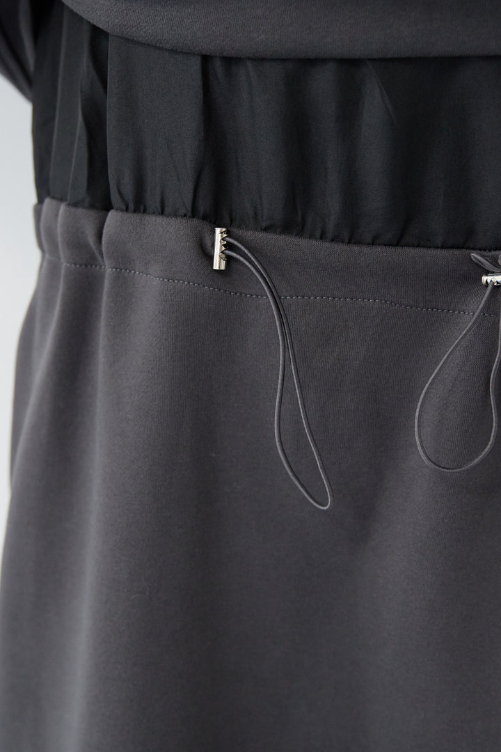 スウェットドッキングワンピース