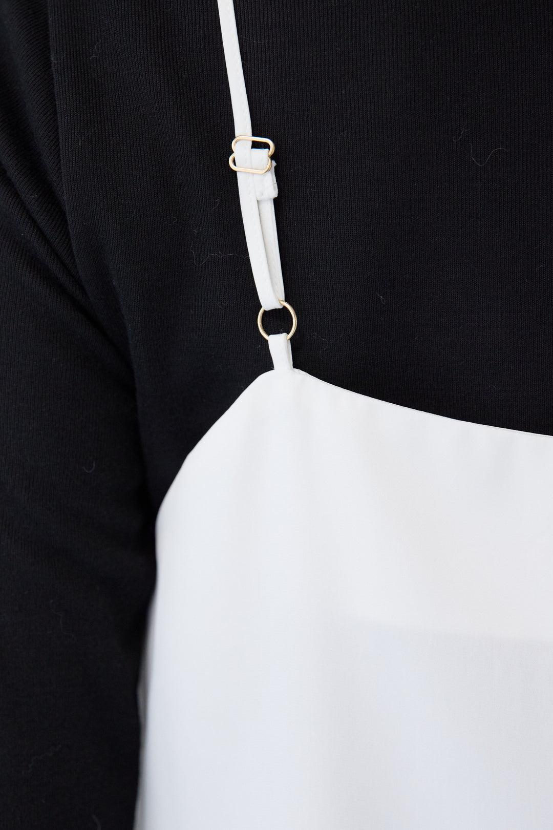 [SET]ふんわりシャギー ボートネックニットプルオーバー+裾レースキャミソール(2set)