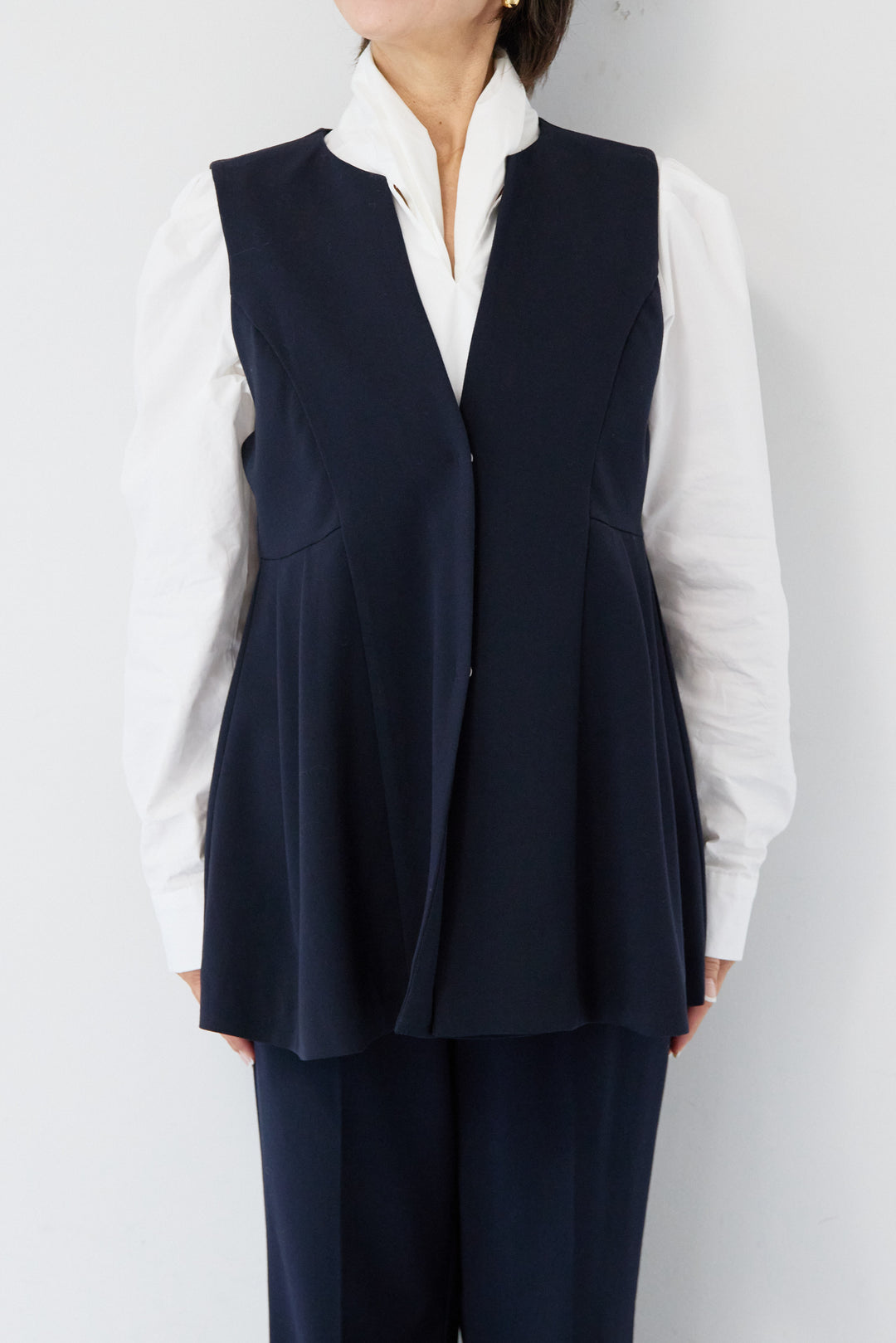 [SET]プラットクロスジレ+プラットクロステーパードパンツ(2set)