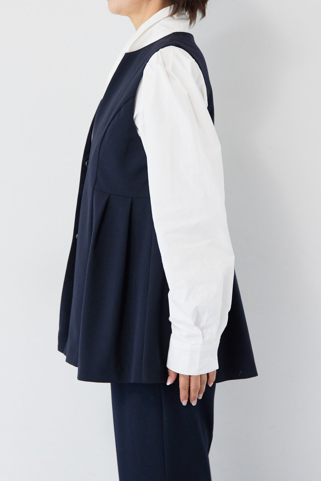 [SET]プラットクロスジレ+プラットクロステーパードパンツ(2set)