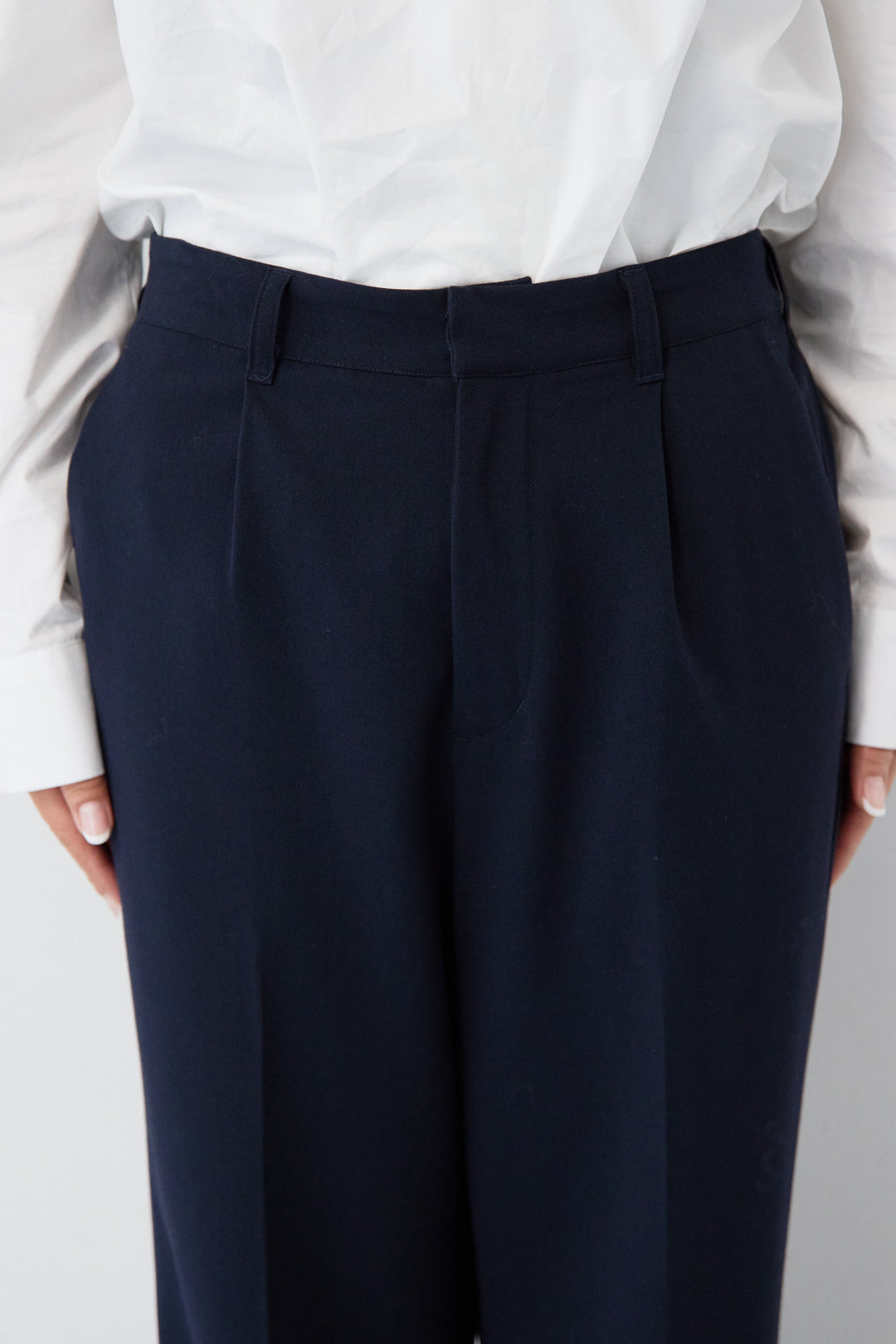 [SET]プラットクロスジレ+プラットクロステーパードパンツ(2set)