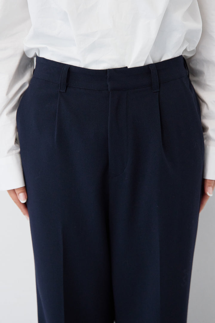 [SET]プラットクロスジレ+プラットクロステーパードパンツ(2set)