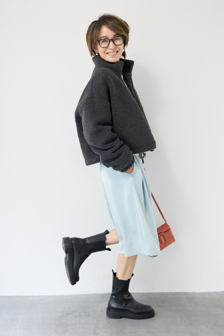 ワッシャーヴィンテージサテンパンツ