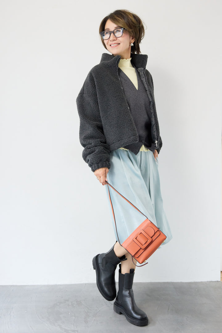 ワッシャーヴィンテージサテンパンツ