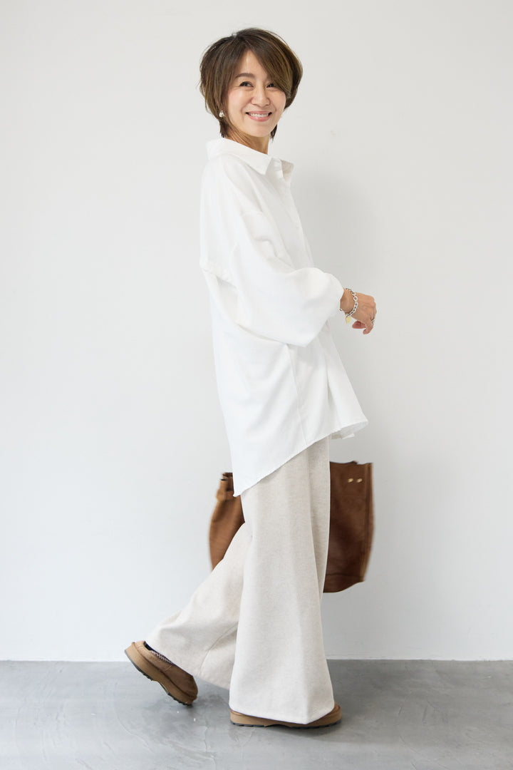 バックドロストシャツ