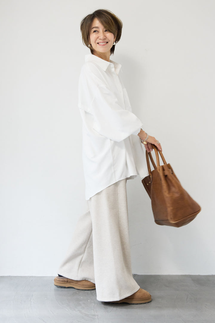 バックドロストシャツ