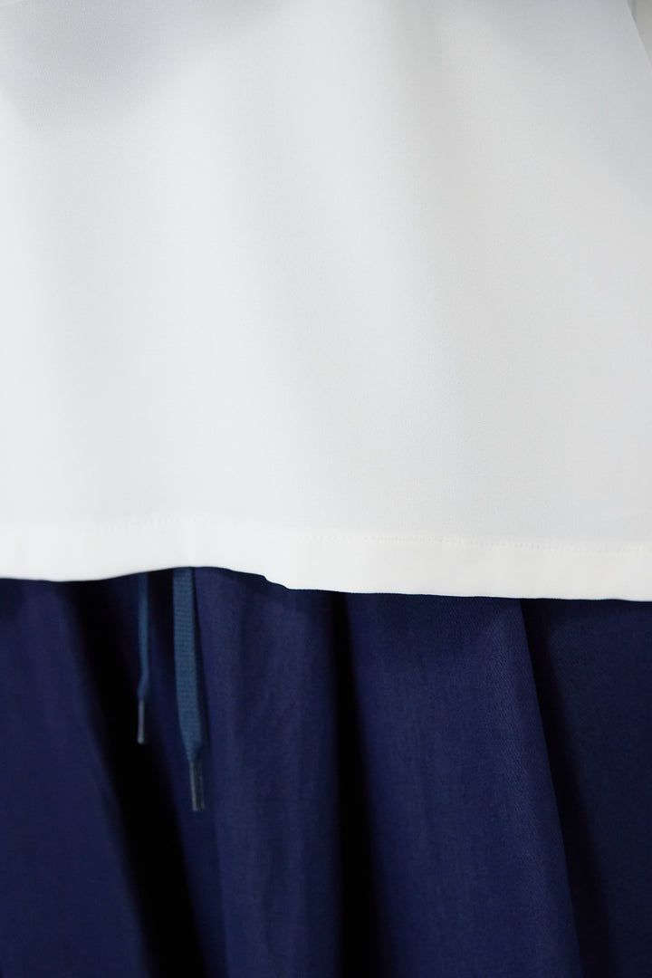 ラッフルスリーブブラウス