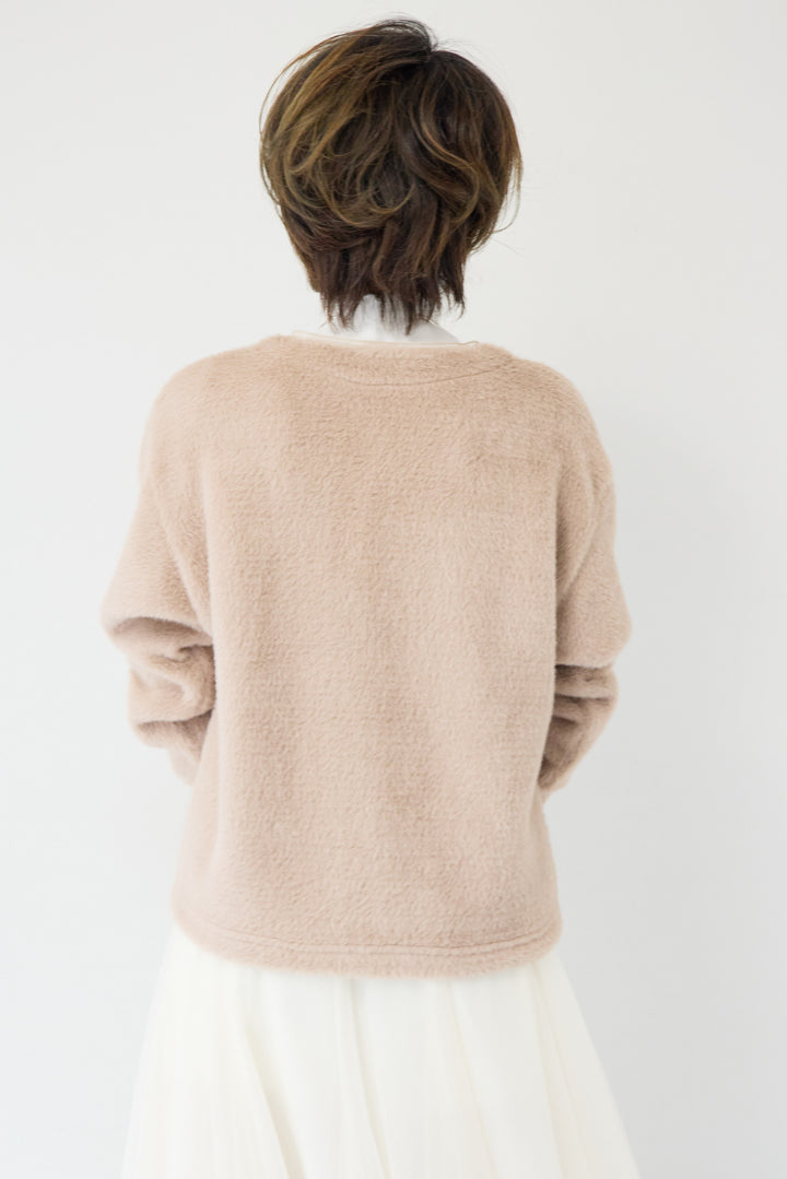 フェザーカーディガン