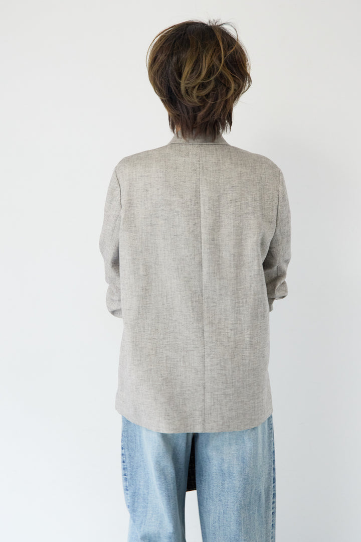 ツイードライクメッシュダブルジャケット