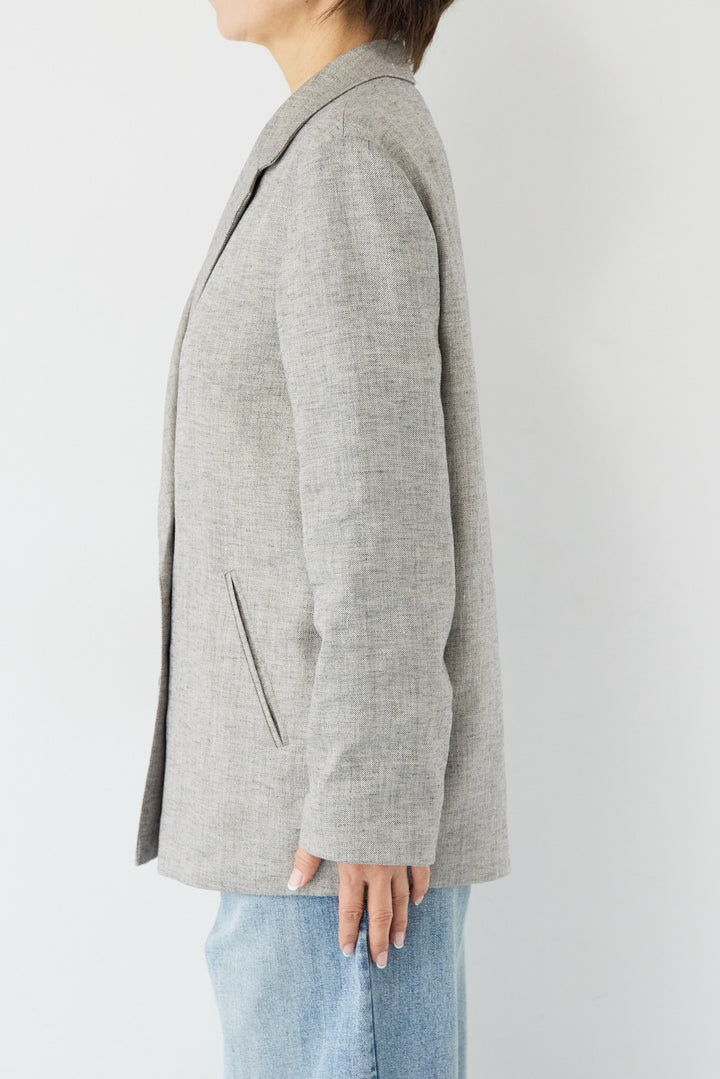 ツイードライクメッシュダブルジャケット