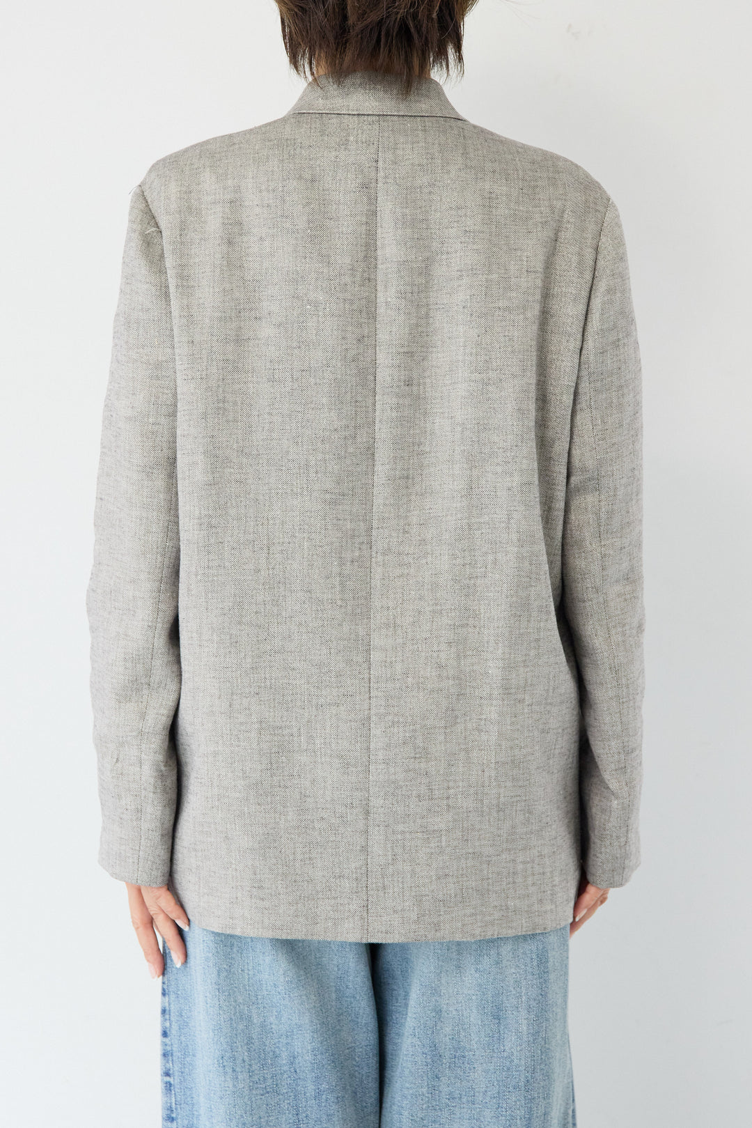 ツイードライクメッシュダブルジャケット