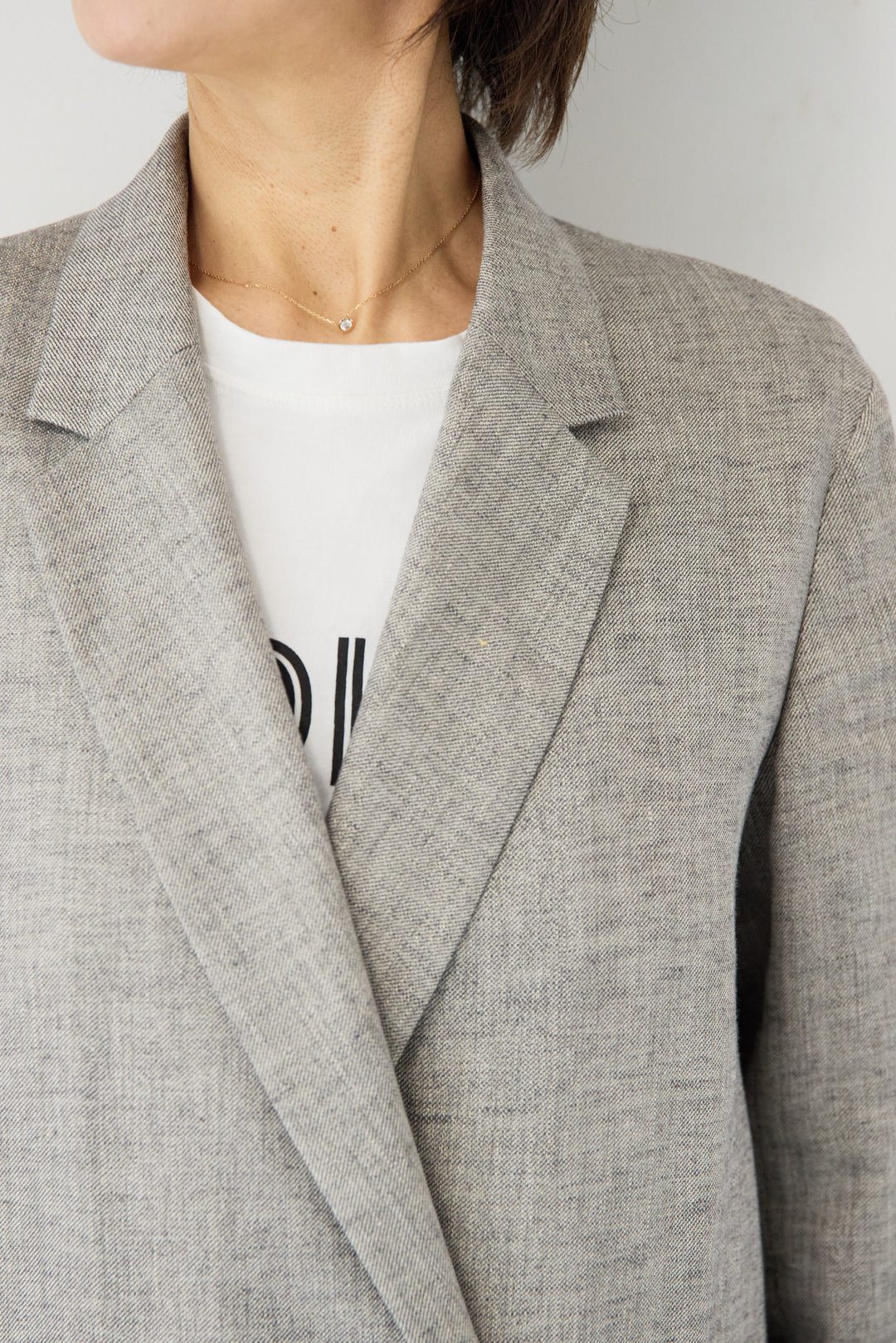 ツイードライクメッシュダブルジャケット