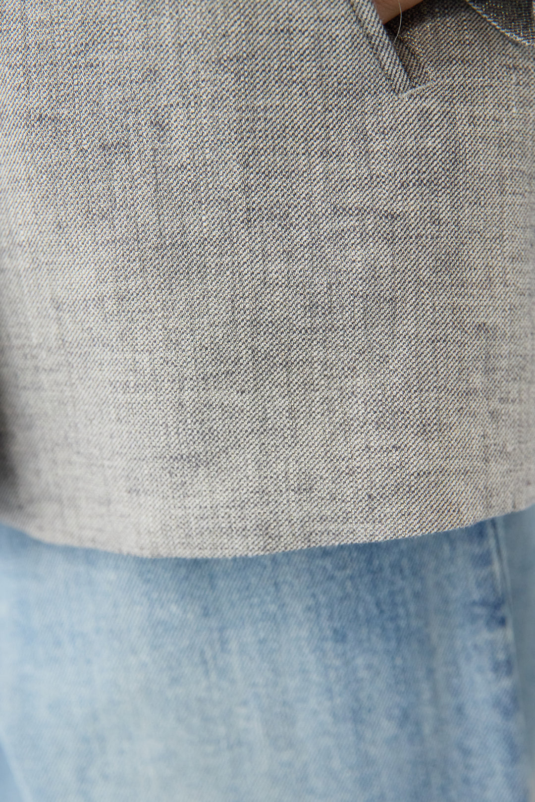 ツイードライクメッシュダブルジャケット