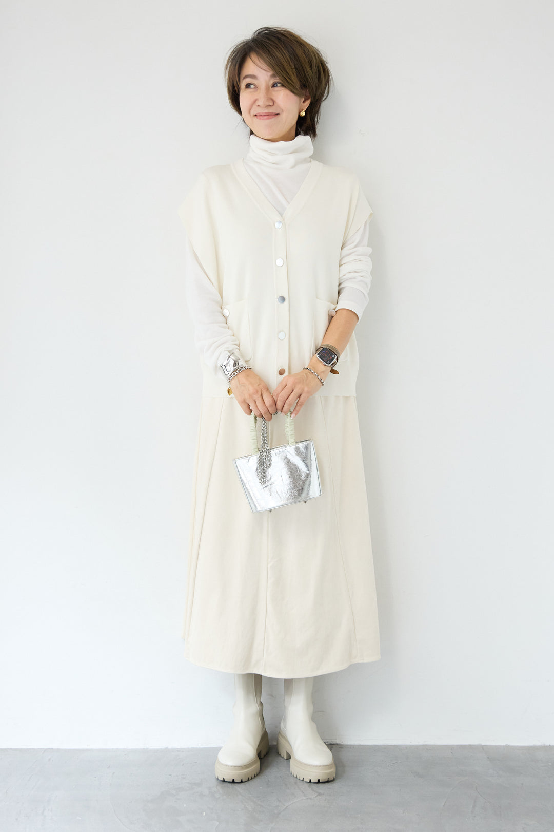 ストレッチニットベスト