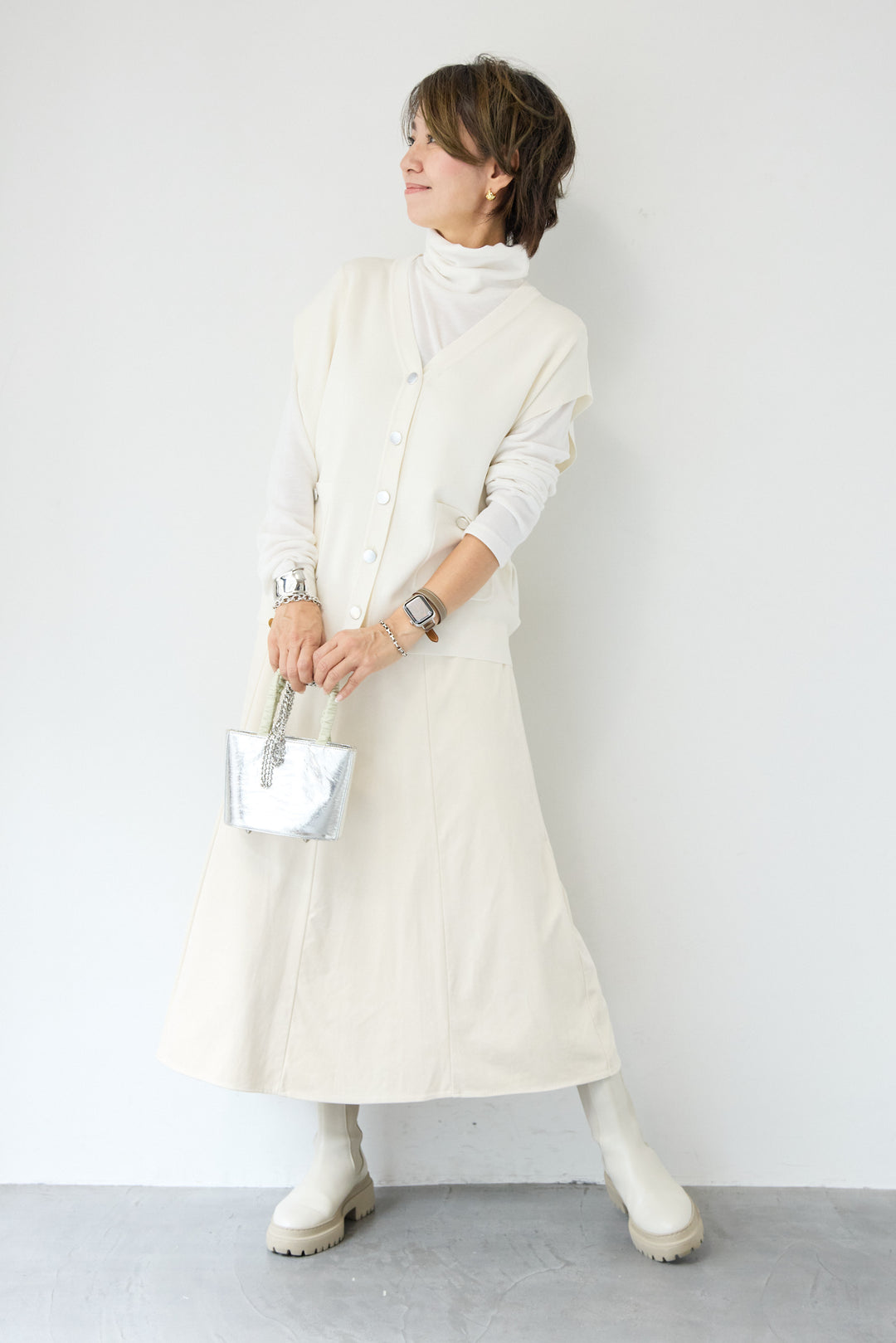 ストレッチニットベスト