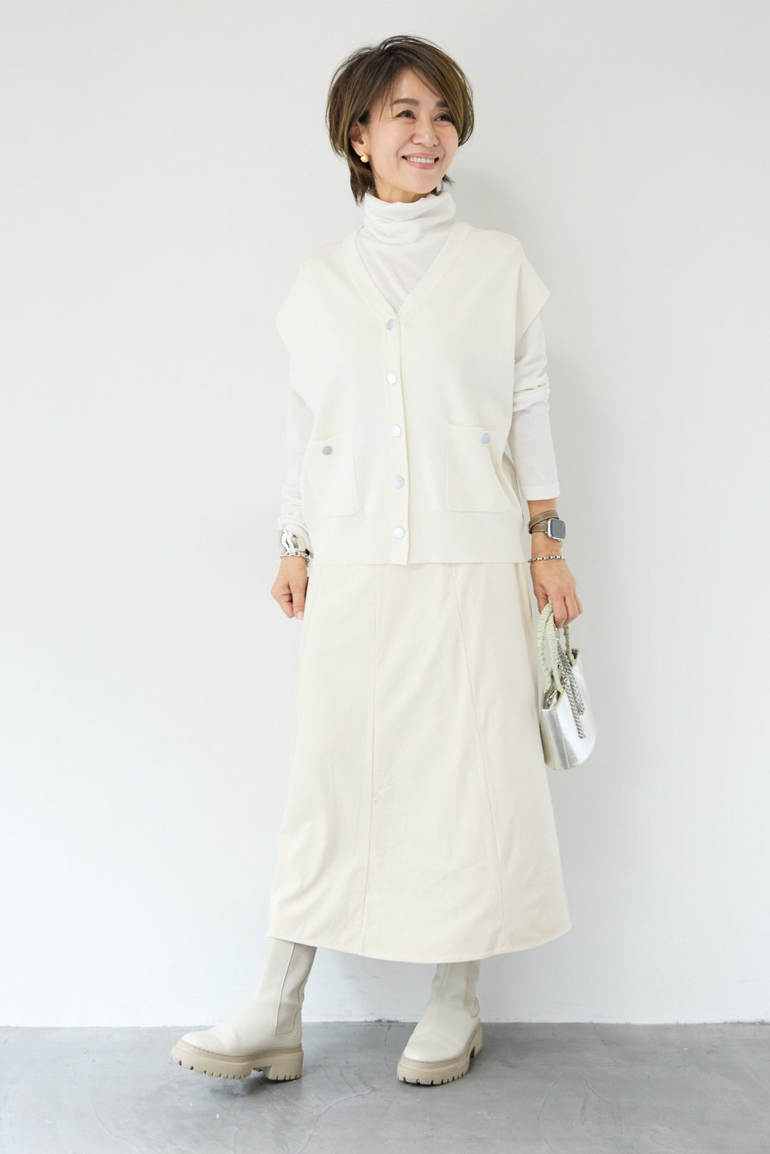 ストレッチニットベスト