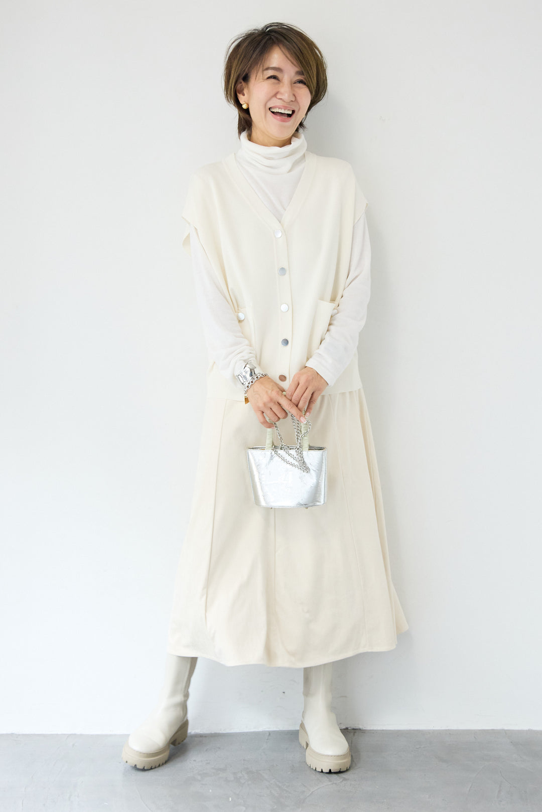 ストレッチニットベスト