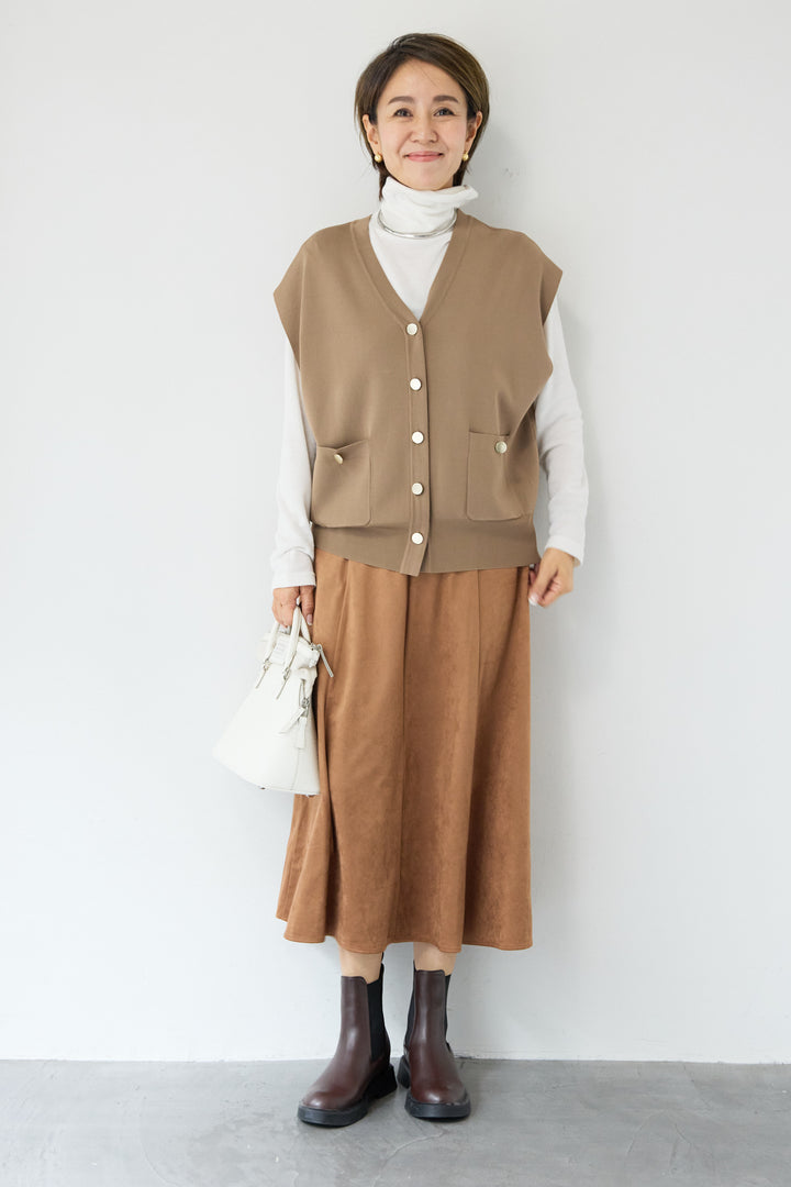 ストレッチニットベスト