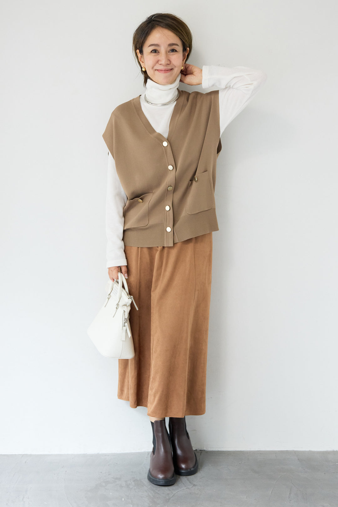 ストレッチニットベスト