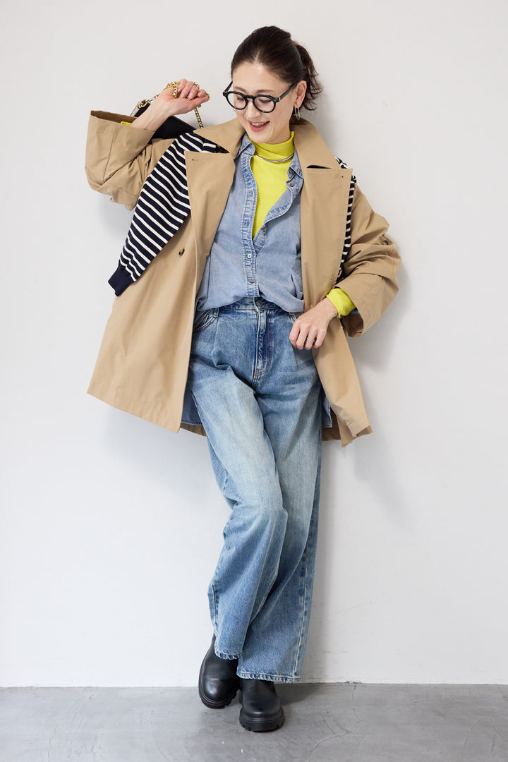 撥水サーブルクロスジャケット