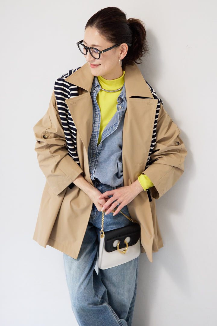 撥水サーブルクロスジャケット