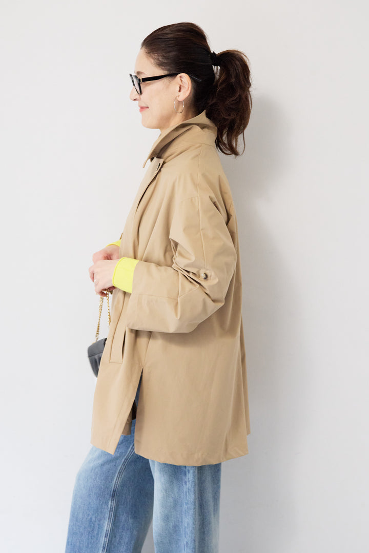 撥水サーブルクロスジャケット