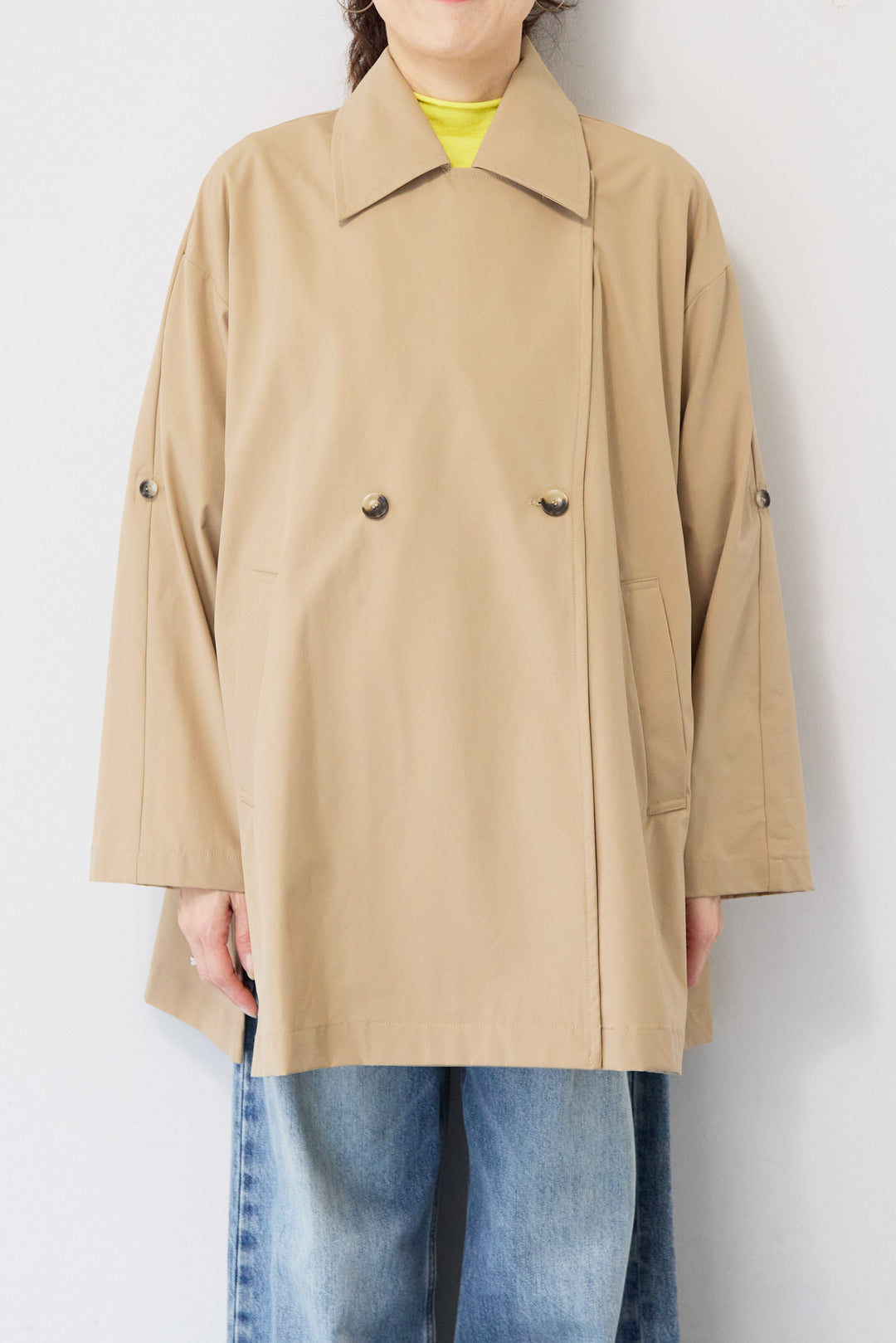 撥水サーブルクロスジャケット