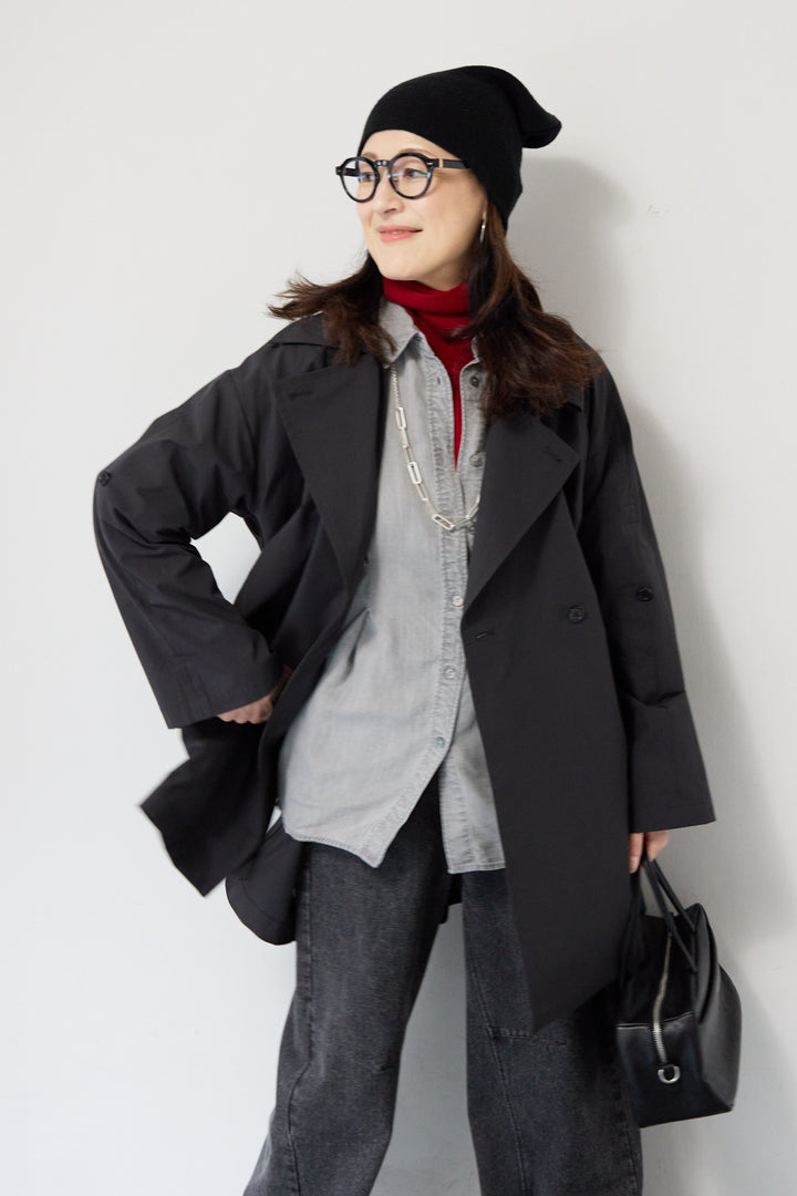 撥水サーブルクロスジャケット